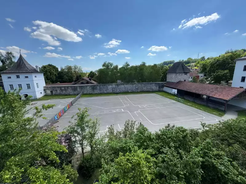 Hartplatz (ehemaliger Klostergarten)