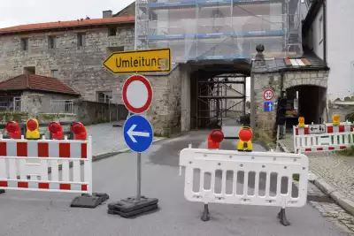 Burghauser Tor gesperrt