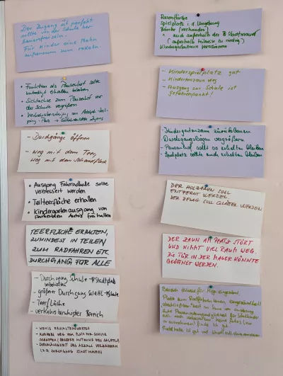 Bürgerbeteiligung Vorschläge